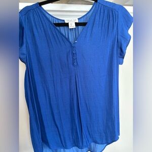 Rachel Zoe Royal Blue Blouse